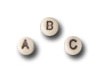 Alphabet Beads