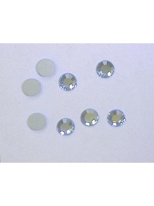 Swar Flat Round Stone SS20 Lt Sapphire