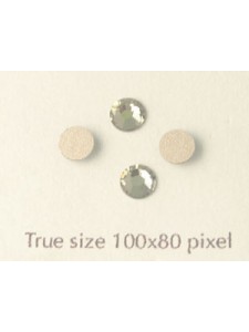 Swar Flat Round Stone SS20 (~5mm) Sage