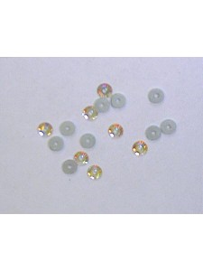 Swar Special Button 3mm Aurora Boreal