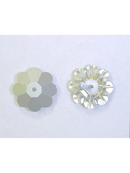 Swar Floral 14mm Clear Foiled