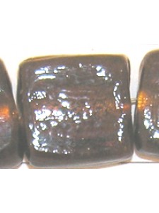 Indian Foil Large Square Dark Amber