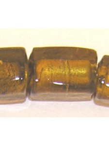 Indian Foil Sq.Cylinder 20x13mm Lt Amber