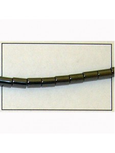 Hematite 4x6mm Cylinder - Strand (~105)