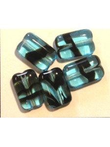 Tiffany Mini Chewy 12x8mm Blue Tortoise