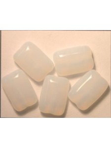 Tiffany Mini Chewy 12x8mm Opal White