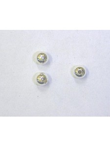 St.Silver Bead Light 5mm 1.2mm hole