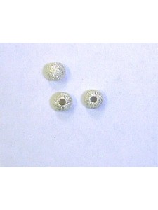 Stardust Bead 5mm (1.5mm hole)St.Silver