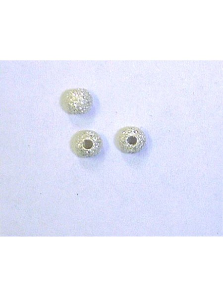 Stardust Bead 5mm (1.5mm hole)St.Silver