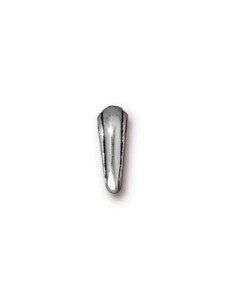 Pinch Bail Nouveau. Antique Silver