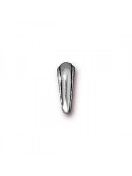 Pinch Bail Nouveau. Antique Silver