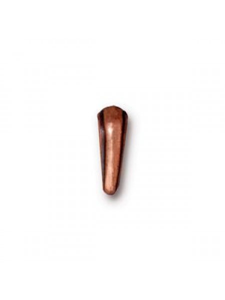 Pinch Bail Nouveau. Antique Copper