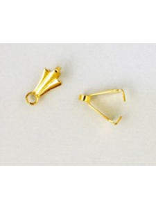 Earring Bail Large Gold Plated