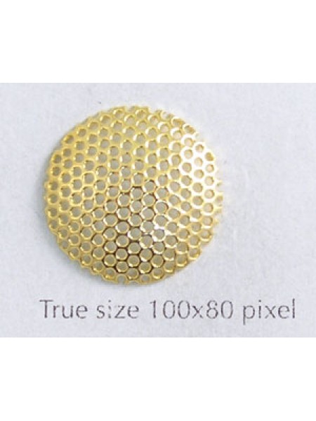 Mesh Cap Gold plated