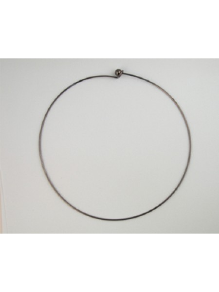 Necklace Choker 120mm Black Nickel