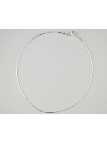 Necklace Choker 120mm Silver Plated each