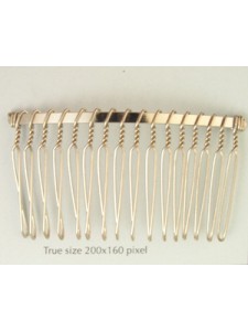 Hair Comb 4231/A3/16 Nickel Pl. (F892)