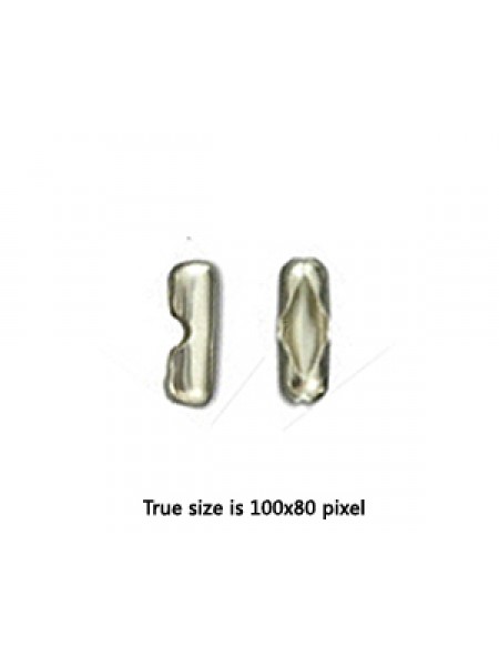 Ball Chain Connector 10x4mm Nickel