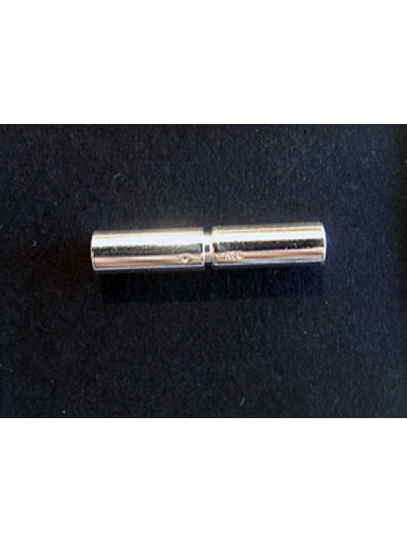 St.Silver Bayonet Clasp 16mm  ID2.5mm