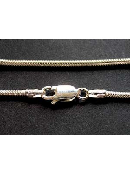 St. Silver Snake Chain 1.6mm 16in