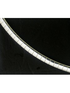 St.Silver Chain 3mm Omega 16 inch
