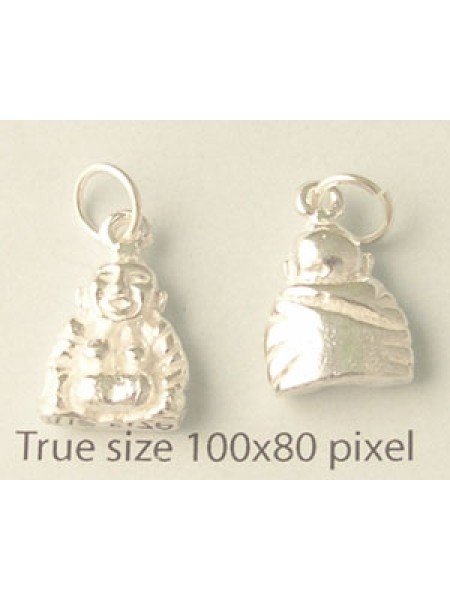 Charm St. Silver Buddha 2.95gram