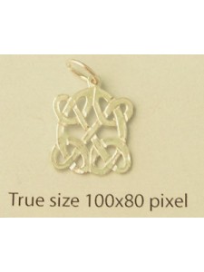 Charm St. Silver Celtic Design 0.7gram