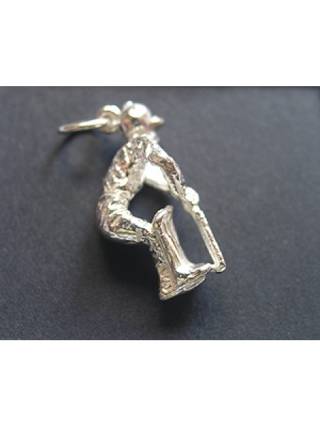 Charm St. Silver Cricket Player 2.93gram