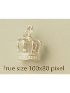 Charm St.Silver Crown 2.1gram