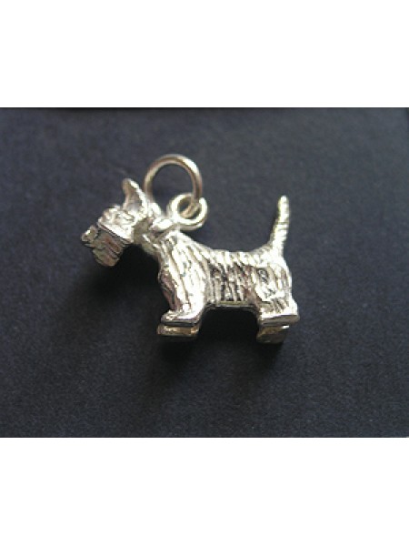 Charm St. Silver Dog Scotty 3.20gram