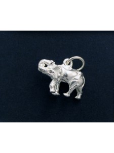 Charm St Silver Elephant Trunk up 2.1gr