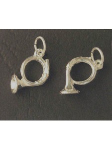 Charm St. Silver Horn 0.94gram