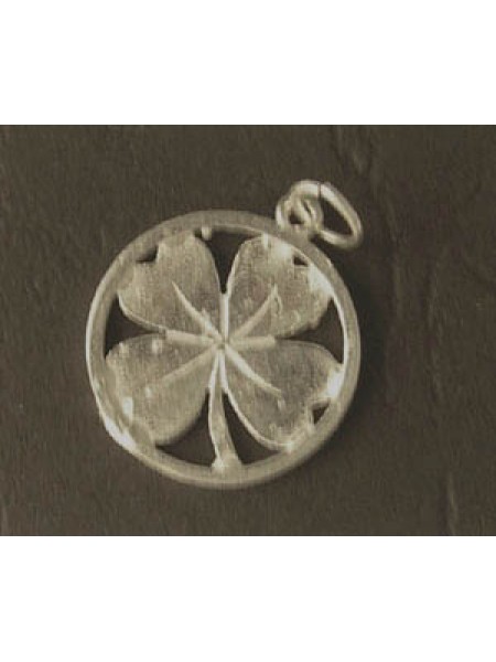 Charm St. Silver Clover Leaf 1.55 gram