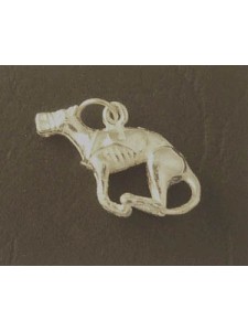 Charm St. Silver Greyhound 3.87gram