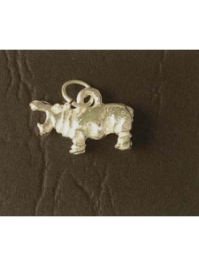 Charm St. Silver Hippo 2.03 gram