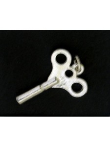 St.Silver Wind-up Key 17x23mm 2.4gr