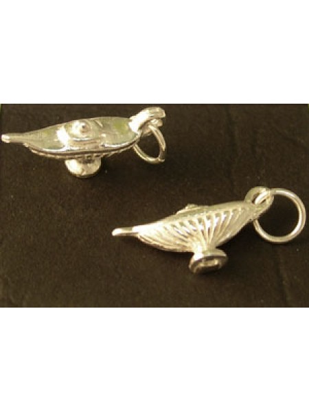 Charm St.Silver Small Alladin Lamp 1.27g