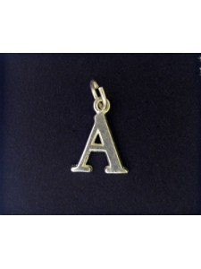 Charm St.Silver Letter Style3 - A ~0.7gr