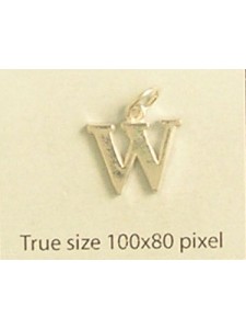Charm St.Silver Letter Style3 - W ~1.07g