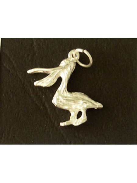 Charm St. Silver Pelican 1.70 gram