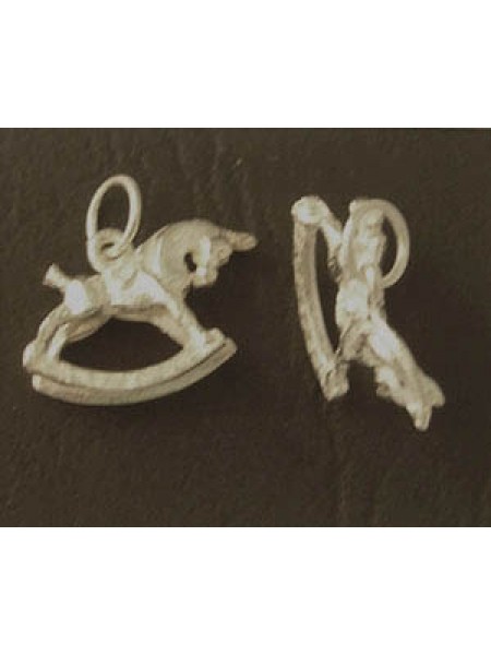 Charm St. Silver Rockinghorse 1.40gram