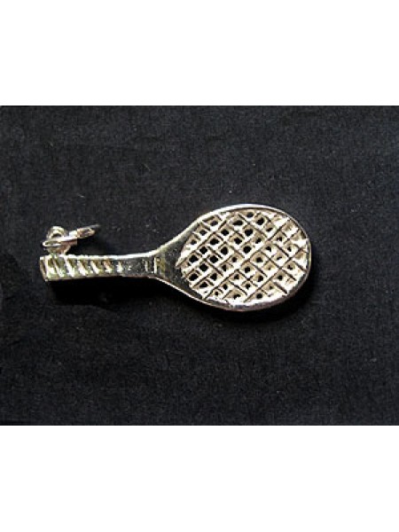 St.Silver Charm Tennis Raquet  ~0.8gram