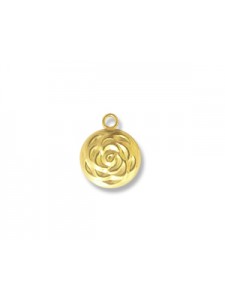 Bead Charm Rose 14K Gold Filled