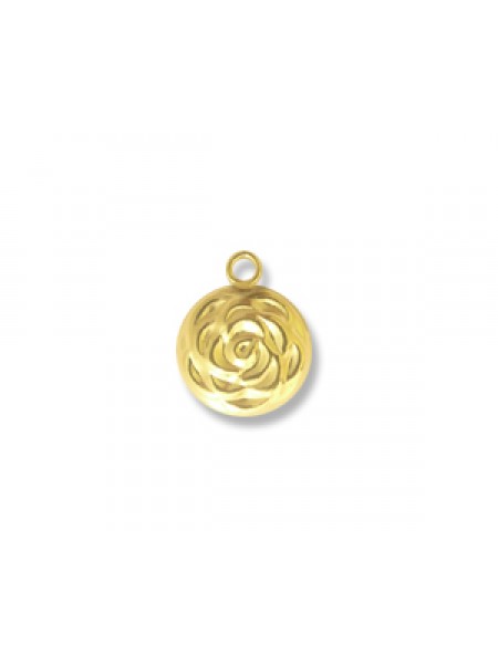 Bead Charm Rose 14K Gold Filled