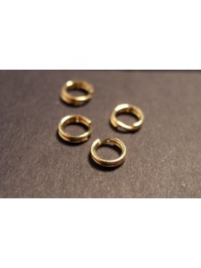 Split Ring 4.5mm Round 14KGF