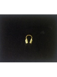 Cable Thimble (0.31in hole) 14K Gold fil