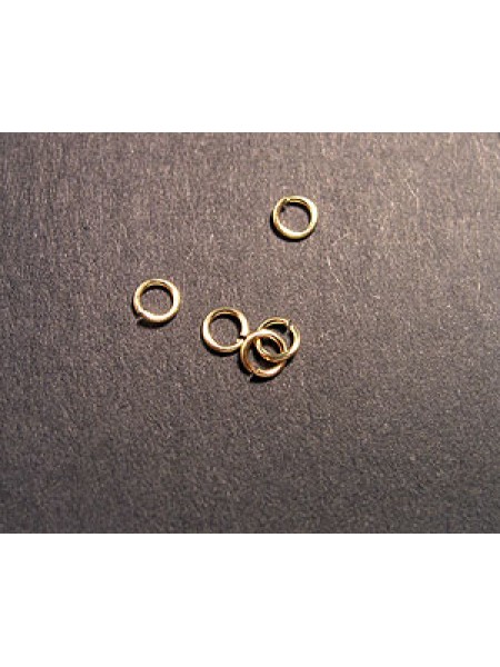 Jump Ring 0.5x3mm 14KGF