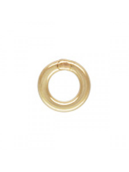 Jump Ring 0.64x3mm Soldered Gold Filled