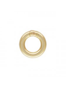 Jump Ring Soldered 0.89x4mm Gold Filled
