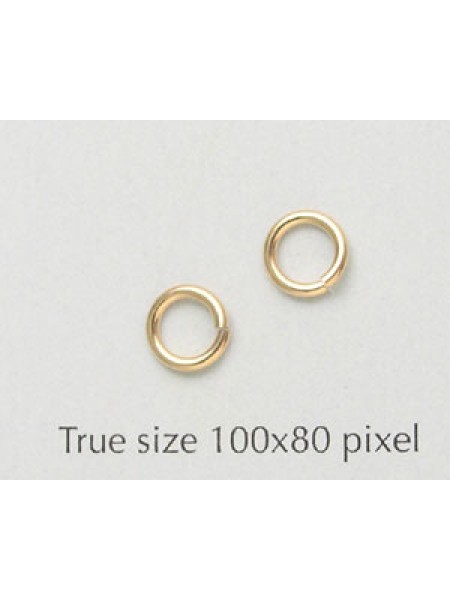 Jump Ring 1x6mm 14K gold filled